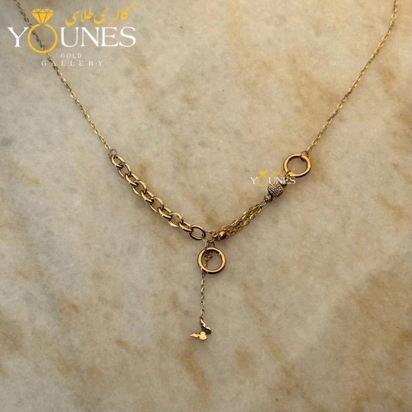 گردنبند طلا تیفانی مدرن